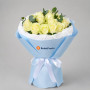 Букет из 15 белых роз